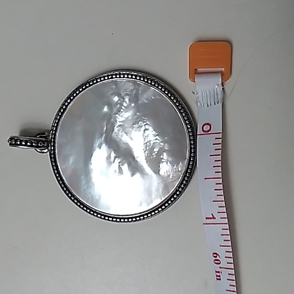 Vintage Silver Opal Pendant - Picture 2 of 5